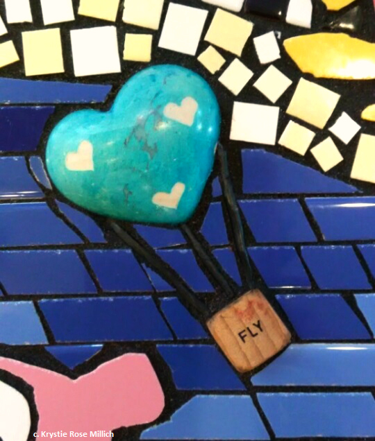 tile mosaic artwork by krystie rose millich in denver colorado children's explorers
